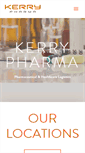 Mobile Screenshot of kerrypharma.com